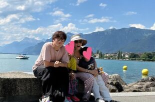 Lee Bo-young X Ji Sung's family trip with their two children